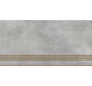 Global Tile Ступень Норс 300х600 серый ST186VG
