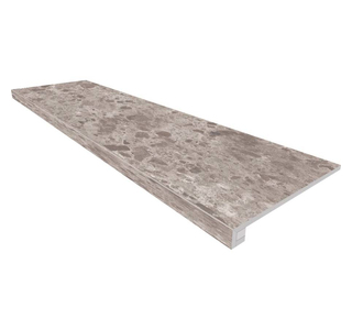 Estima Комплект (Ступень GR03 (33x120x9) непол. (прямоугол. бортик) без насечек + Подступенок (14,5x120x9))
