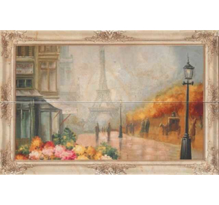 Мир керамики Декор Emperador Beige D-Paris панно 400х600