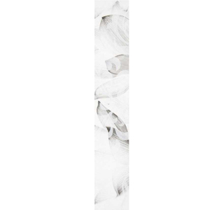 Бордюр Каррарский Мрамор цветы 1504-0145 75х450