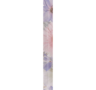 Бордюр Aquarelle lilac border 01 600х65