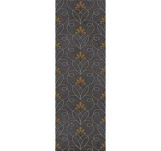 Gracia Ceramica Декор Сильвия блэк 02 300х900