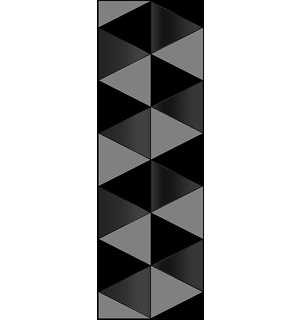 Декор Sigma Perla чёрный 17-03-04-463 200х600