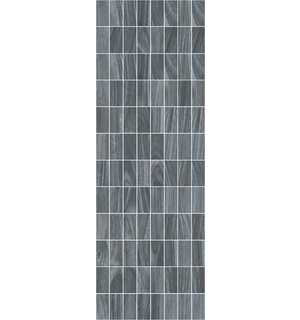 Декор Zen  мозаичный черный ММ60068 200х600