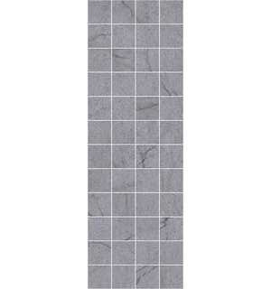 Декор Rock мозаичный серый 200х600  MM1187