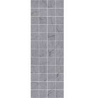 Декор Rock мозаичный серый 200х600  MM1187