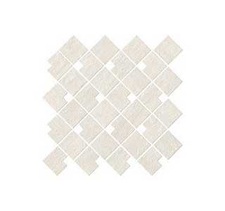 Raw White Block Mosaico 9RBW