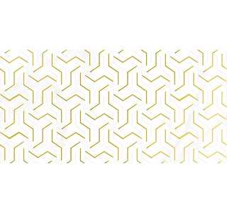 Декор Crystal Fractal белый 300х600
