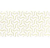 Декор Crystal Fractal белый 300х600