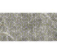 Декор Crystal Fractal серый 300х600