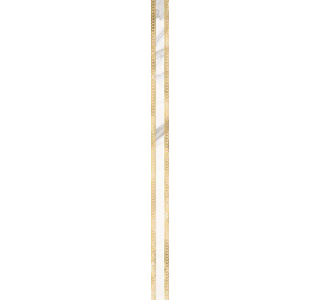 Бордюр Миланезе дизайн Римский каррара  1506-0420 36х600