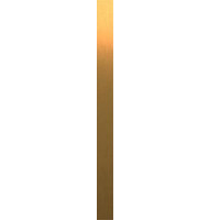 Бордюр Листелло матовое золото 0,7x60