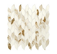 Мозаика ATLAS CONCORDE MARVEL SHINE Calacatta Imperiale Mosaico Twist Shiny