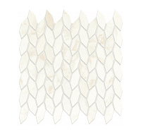 Мозаика ATLAS CONCORDE MARVEL SHINE Calacatta Delicato Mosaico Twist Silk