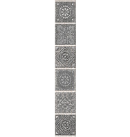 Бордюр Grazia Grey Nefertiti 40,5х6,2 40,5х6,2