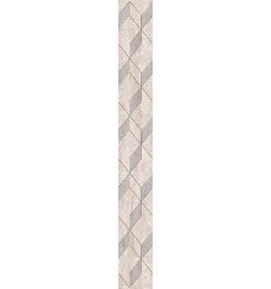 Бордюр Ascoli Grey Diamond 75х630
