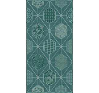 Декор Devore Indigo Geometria 315х630