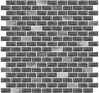 Мозаика Devore Gris 300х304