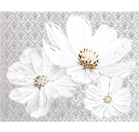 Панно Sfumato Grey Floret 402х505