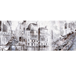 Декор Sfumato Grey Vistas 2 201х505