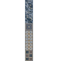 Бордюр Камлот Индиго Эйша 405х50