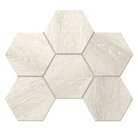 Мозаика DA01 Hexagon 25x28,5 непол.(10 мм)