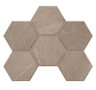 Мозаика GB02 Hexagon 25x28,5 непол.