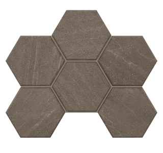 Мозаика GB03 Hexagon 25x28,5 непол.