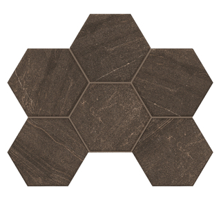 Мозаика GB04 Hexagon 25x28,5 непол.