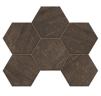 Мозаика GB04 Hexagon 25x28,5 непол.