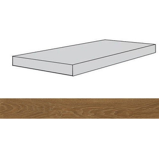 Ступень Eligo Walnut Scal.120 Ang Dx/Элиго Волнат Ступ.120 Угл.Пр