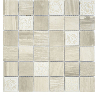 Art Travertino Silver MAT 300х300