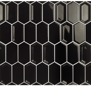 Crayon Black glos 380х760