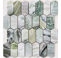 Onice Verde oliva POL long hex 380х860
