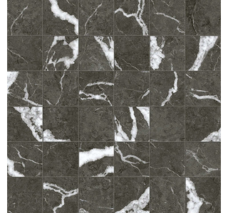 Мозаика Coliseumgres Michelangelo Dark Mosaico Натуральная