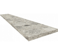 Ступень Coliseumgres Brera Grey Scalino 330х1200 Angolare Sx (Угловая Левая) Натуральная