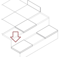 Eternum Rovere Scal.160 Ang.Sx/Этернум Роверэ Ступ. 330х1600 Угл.Лев (620070002542)