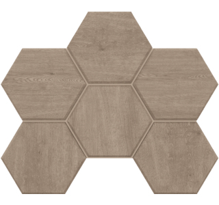 Мозаика CW02 Hexagon 25x28,5 непол.