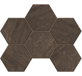 Мозаика GB04 Hexagon 25x28,5 непол.