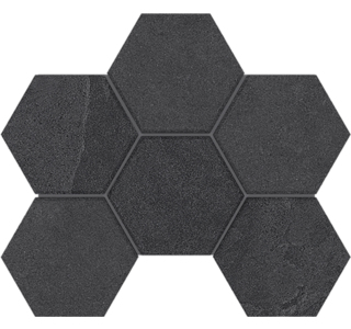 Мозаика LN04/TE04 Hexagon 25x28,5 непол.